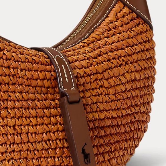 Ralph Lauren mini raffia Id bag - Picture 5 of 5